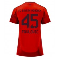 Bayern Munich Aleksandar Pavlovic #45 Fußballbekleidung Heimtrikot Damen 2024-25 Kurzarm